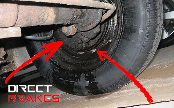 Brake Fluid Leak Danger