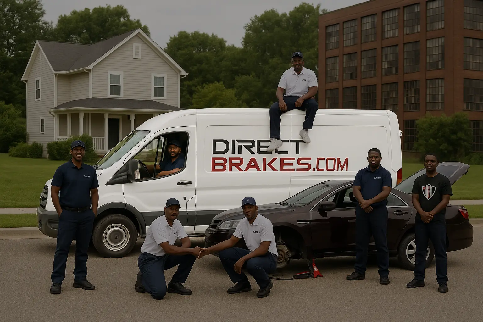Direct Brakes professional team of experienced brake repair technicians serving Sioux Falls