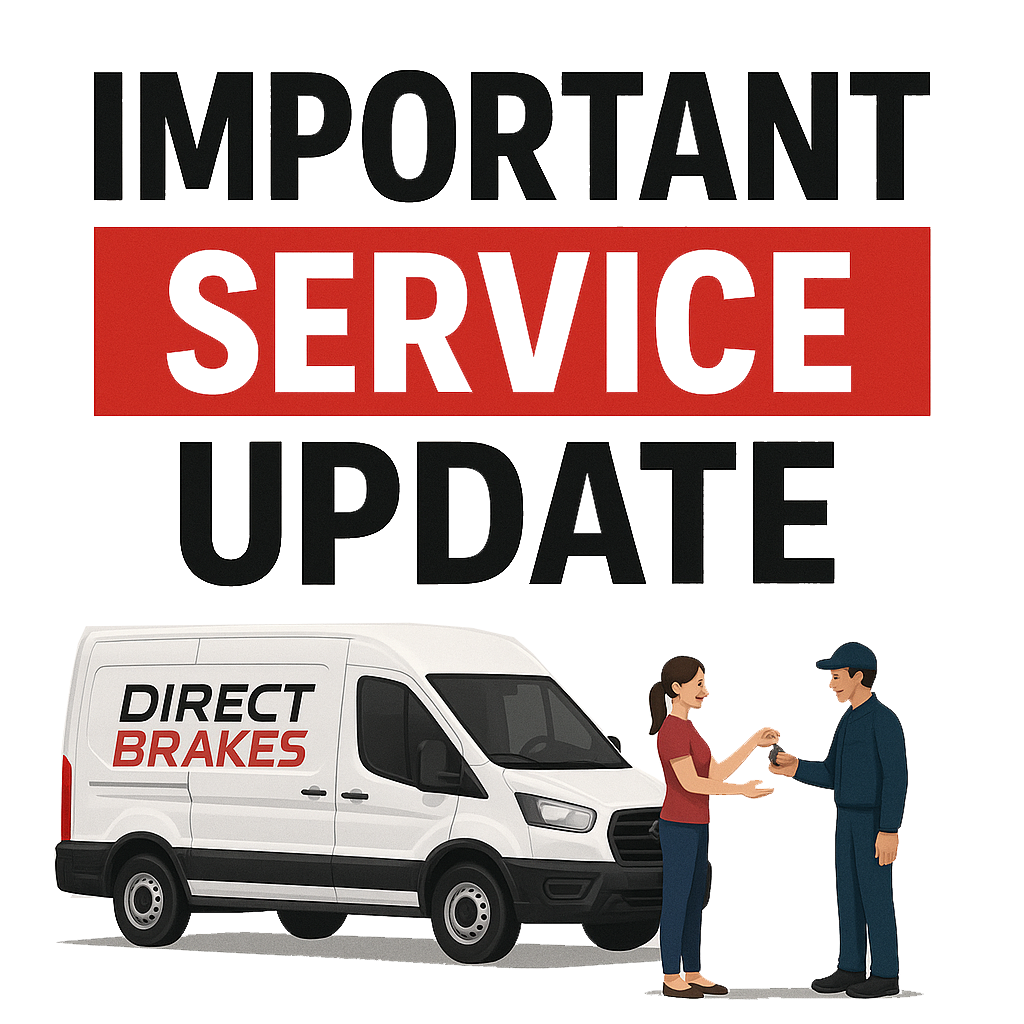 Brake specialist working