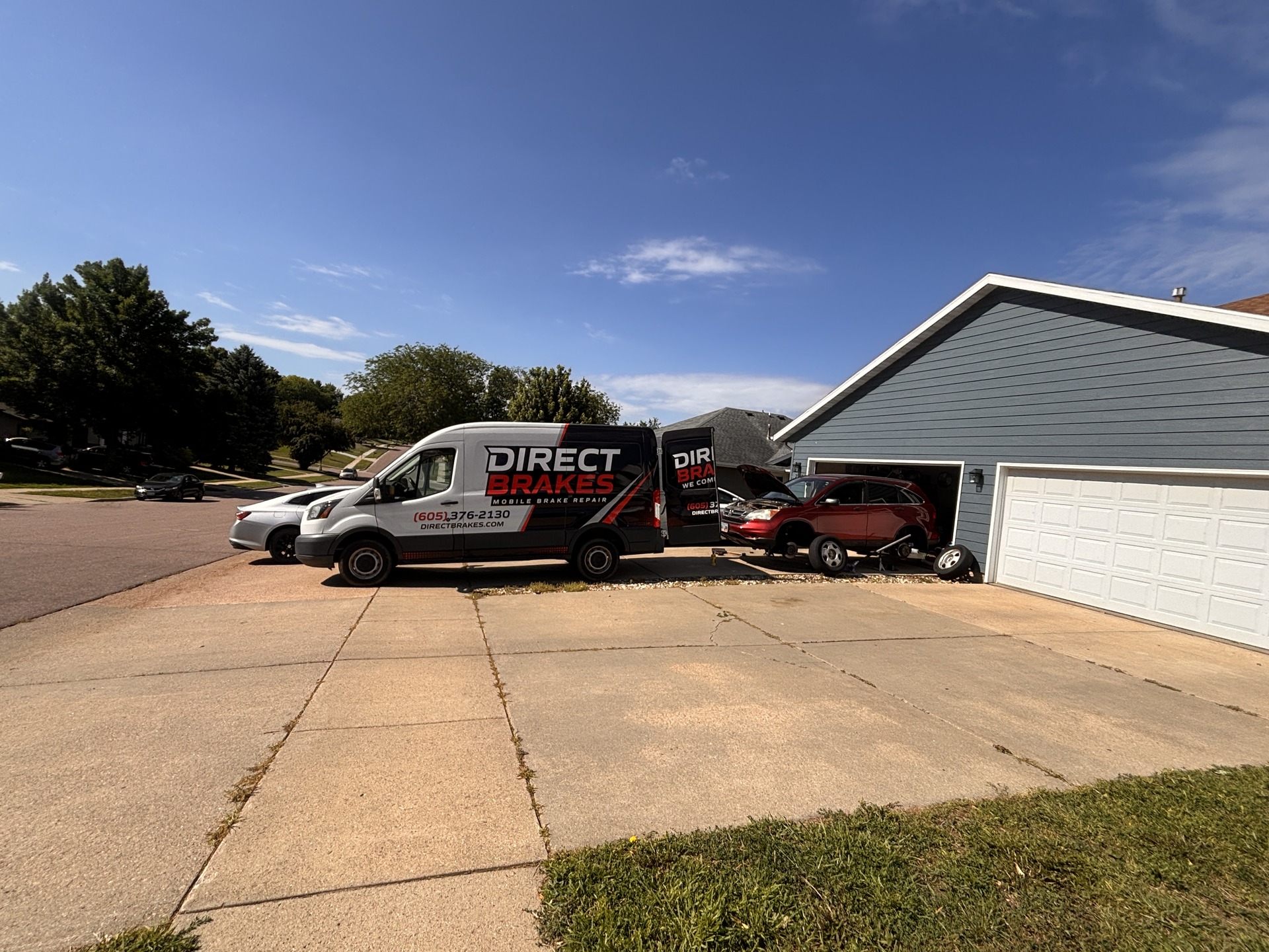 Mobile caliper replacement service in Omaha