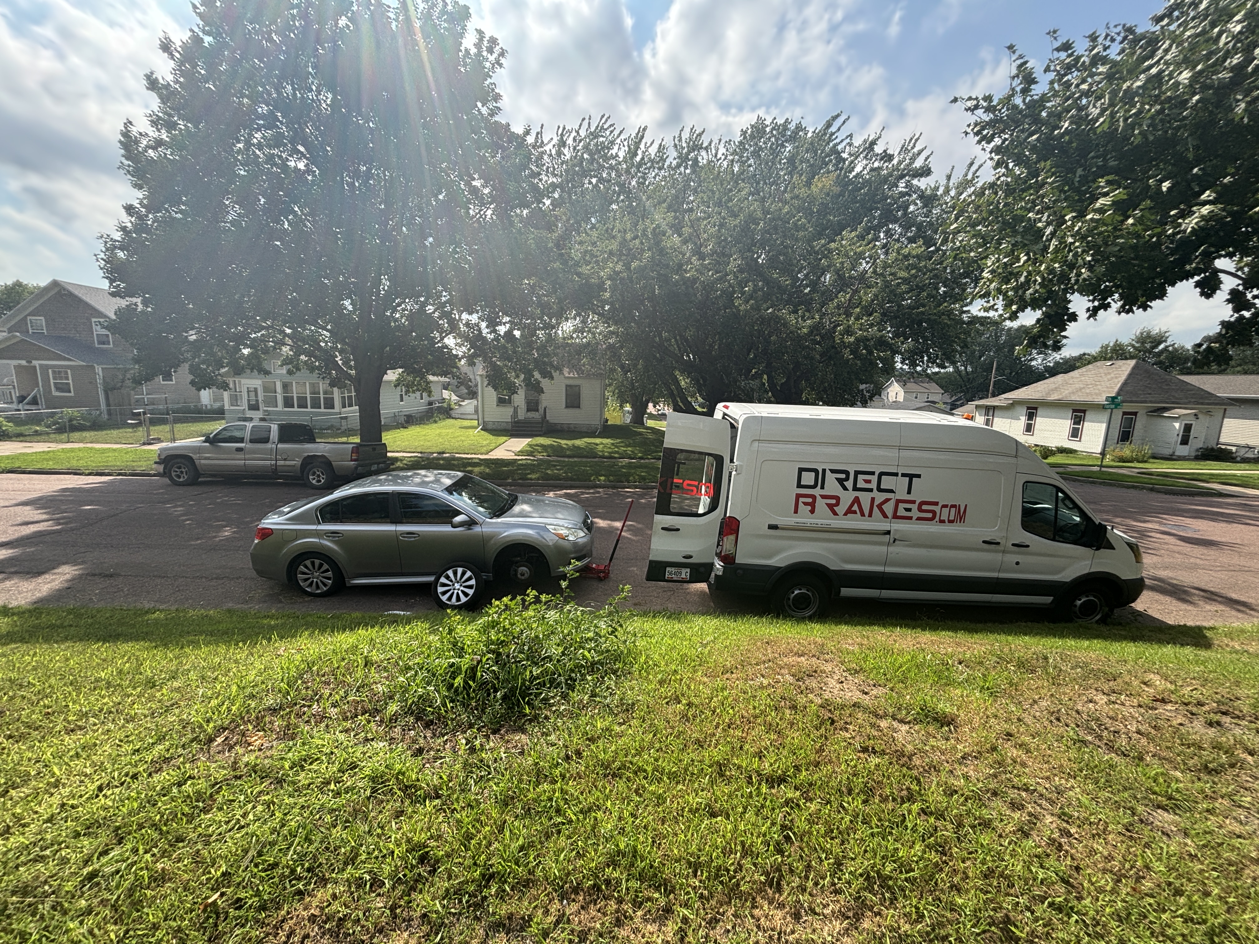 Mobile oil change service in Sioux Falls